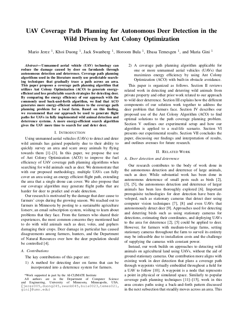 First page of ACO-Driven Path Coverage paper